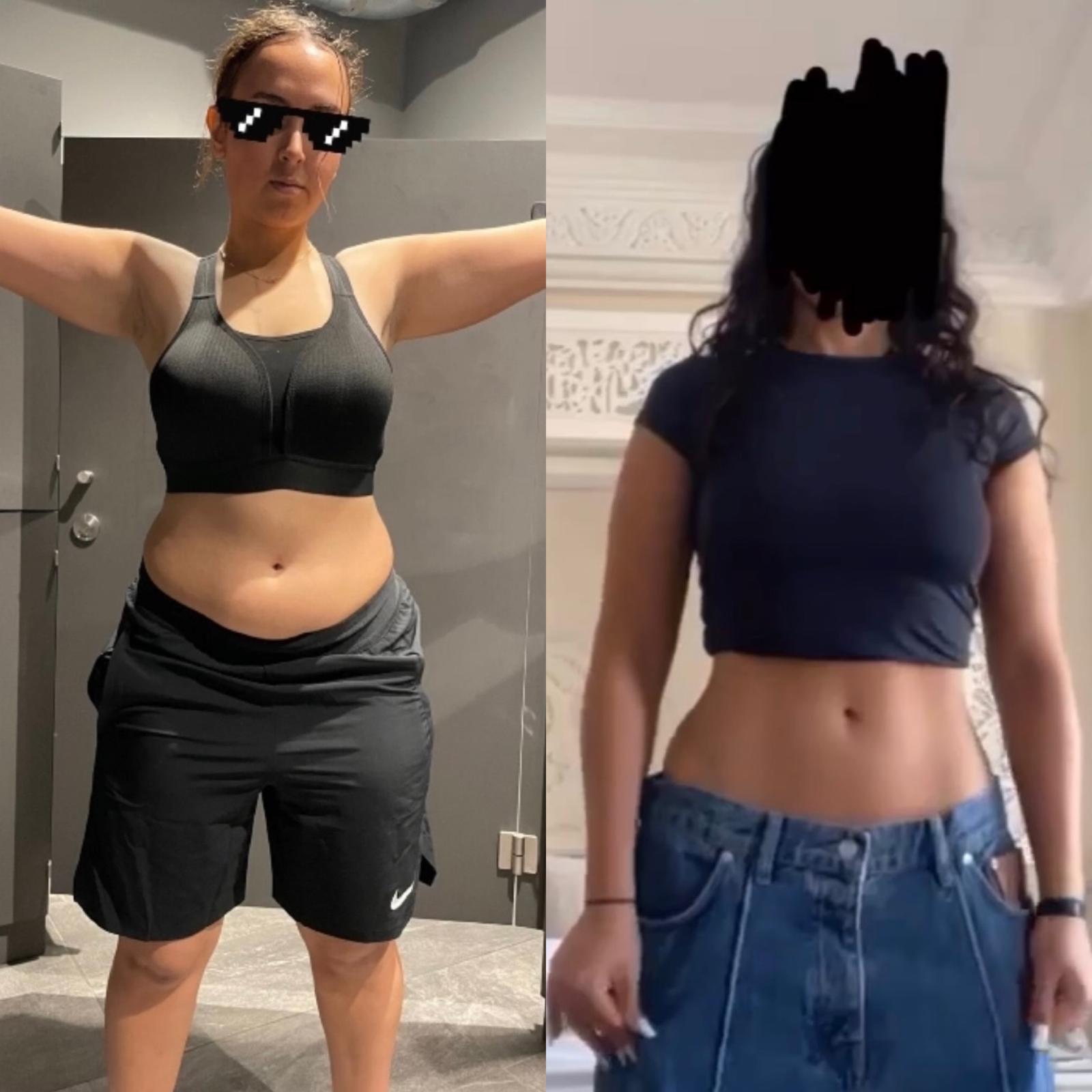 Transformation accompagnée par Joy Golden Fit