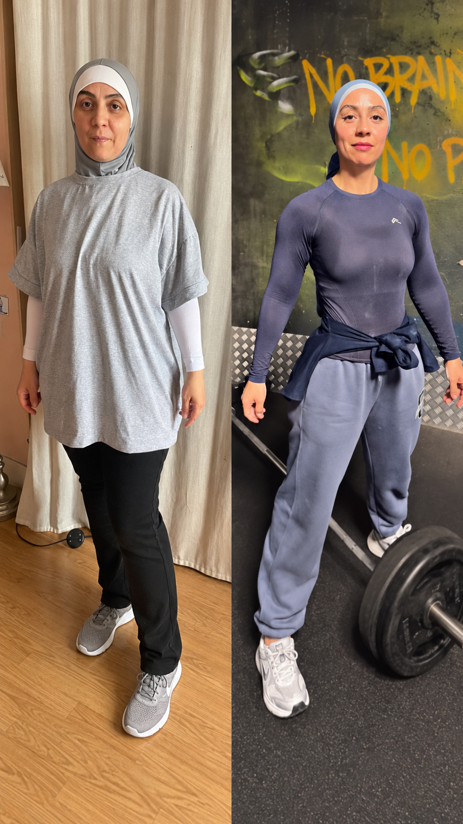 Transformation accompagnée par Joy Golden Fit